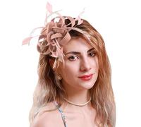 Pedometer Clip Fascinateurs pour femmes, chapeaux de fête de thé, couvre-chef de mariage, couvre-chef de mariée running diadema mujer (talla única)