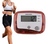 Pedometer for Walking Belts, Clamping Digital Dtep Tracking Counters | Running Clip Pedometer for Walking Jogging Fitness Outdoor Camping Hiking Commuting