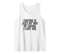 Pedos es Solo mi Forma de Decir Que te Amo Divertido Camiseta sin Mangas