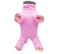 Pedra Impermeable para Perros Pet Ropa de Invierno Chaqueta Tibia Capa de vellón Chaqueta de Mascotas Cuatro piernas para Invierno XL Ropa Impermeable para Perros