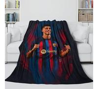 Pedri Manta Cálida Esponjosa - Fútbol Manta Suave para Brindar Calidez Y Felicidad - Manta para Idea Regalo Cumpleaños Navidad para Niños Jóvenes Adultos 60x80inch(150x200cm)
