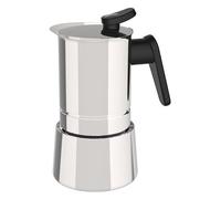 Pedrini 02CF039 Cafetera 10 Tazas Moka Acero Inoxidable 18/1 para Inducción