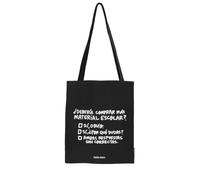 Pedrita Parker Tote Bag - Bolsa de lona diseñada para los amantes del material escolar