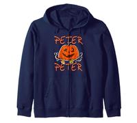 Pedro Come Calabazas Humor Rima Halloween Sudadera con Capucha