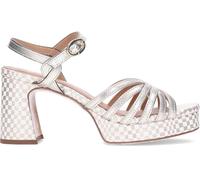 Sandalias de tacón PEDRO MIRALLES 17184 PLATINO 40