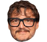 Pedro Pascal (Beard) Mascaras de personajes famosos, caras de carton
