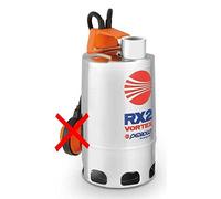 Pedrollo Vortex Submersible Pump Dirty Water RX2/20 5M 0,5Hp 400V