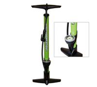 Pedros Domestique Bicicleta Suelo Bomba Twinvalve Con / Calibre 120 Psi Verde