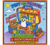 Pedy the Penguin Lunch Box Landing Coloring Book Adventure: Pocket Worlds™