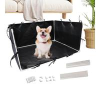 Pee Pad Holder, High Edge Puppy Potty Tray, Splash-Proof Dog Training Pad, Non-Slip & Easy to Clean, Strong Pet Toilet, for Small, Medium Dogs, Corgi, French Bulldog