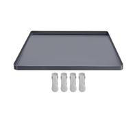 Pee Pad Holder - Silicona, 23,62 x 23,62 pulgadas Potty Mat Tray Raised Edge Design | Leak-Proof Floor Protection, Puppy Training Pad Station, Dog Toilet Base for Indoor Bathroom, Balcony, Laundry