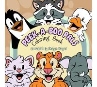 Peek-A-Boo Pals: Children's Coloring Book I Animal Coloring Book For kids I Simple, Fun & Easy Coloring Pages