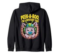 Peek-A-Boo Soy un Misterio Demasiado críptido para los niños Sudadera con Capucha