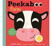Peekaboo: Farm: (An Interactive Board Book for Babies & Toddlers with Mirror & Sliders to Push, Pull, or Turn. Cute Artwork Includes Corn, Barn, Horse, Pig, & More.)