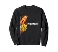 Peekaboo Jesus Meme Funny Christian Faith Funny Jesus Humor Sudadera