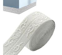 Peel and Stick Trim Molding - Self Adhesive Cove Base for Wall Edges | 10 Meter Waterproof Border Strip with Flexible Decorative Finish, Corner Accent Tape for Kitchen Balcony Ceiling