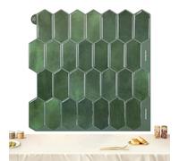 Peel and Stick Wallpaper - Self Adhesive Wall Tiles, 12x12 Inches Renter Friendly Kitchen Decor with High-Gloss Protective Finish, Waterproof Wallpaper, Oil Proof Kitchen Wall Stickers for Home Decor