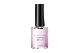 Peel Off Base Gel - Nail Polish Peelable Formula for Easy Removal | 15ml Net Content Bottle, Dry Fast Manicure Arts, Long Lasting Beauty Tool for Salon, Wedding, Carnival, Daily