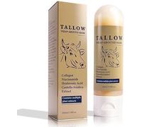 Peel-Off-Gesichtsmaske mit Rindertalg, Tiefenwirksame Feuchtigkeitsmaske, Talg- und Kollagenbalsam für das Gesicht, Feuchtigkeitsspendend und Ölregulierend, für alle Hauttypen