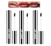 Peel Off Lip Liner Stain,3 Pcs Lip Stain Peel Off,Lápiz de contorno de labios extraíble,Tinte Nude de Larga Duración,Lip Tint con Acabado Mate,Impermeable, Lápiz Labial para Mujeres