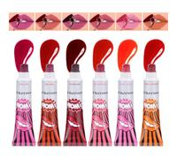 Peel Off Lip Stain - Set mate impermeable | Pack de 6 unidades de larga