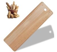 Peel Peel Beech Madre de madera Flipping Board colgando pan Peel de 15 pulgadas Banking Board Mantenga la masa en forma Bolte de pan Bakeware para hornear pan francés para hornear BOBASH