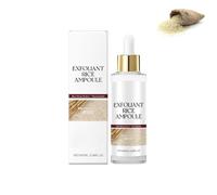 Peel Shot Glow Rice Ampolla Duo, Peel Shot Black Rice Ampoule White Rice Sérum, arroz blanco y negro como exfoliante, apertura de poros, exfoliación suave, eliminador de puntos negros (blanco, 100 ml)