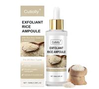 Peel Shot Glow Rice Ampoule Duo,Exfoliante Cara Arroz Blanco Y Negro,Exfoliante Arroz Negro,Serum Exfoliante,Peeling Exfoliante Facial