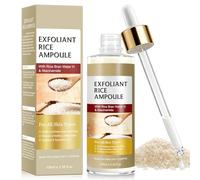 Peel Shot Glow Rice Peeling Ampoule, Esencia exfoliante facial suave de salvado de arroz negro, limpia profundamente los poros e hidrata, apta para rostro y cuerpo (Blanco)