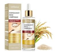 Peel Shot Glow Rice Peeling Ampoule, suero facial exfoliante de arroz blanco suave para cara y cuerpo, poros encogidos e hidratación profunda para todos los tipos de piel
