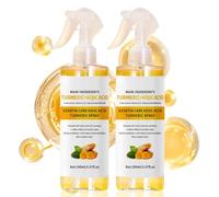 Peel Shot Keratin Care Kojic Acid Turmeric Spray 200ml, Exfoliating Kojic Acid Turmeric Shots, Tumeric Shot, Gently Exfoliates and Helps Reveal Smoother, for All Skin Types (2PCS)