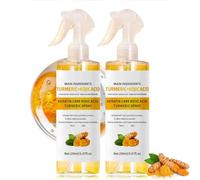 Peel Shot Keratin Care Spray de Ácido Kójico y Cúrcuma - 200 ml. Exfoliante suave e hidratante para la piel, suavizando la piel. Para rostro, cuerpo y pies (2PCS)