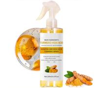 Peel Shot Keratin Care Spray de Ácido Kójico y Cúrcuma - 200 ml. Exfoliante suave e hidratante para la piel, suavizando la piel. Para rostro, cuerpo y pies (1PC)