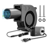 Peelanmall Ventilador radial, 12 V, CA 220 V, EC 240 V, turbinas turbo, con controlador para electrodomésticos, turbina (120 x 32 mm (97 x 33mm (mit Rohr))