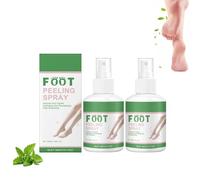 Peele Foot Spray, Peele Instant Foot Peeling Spray, elimine instantáneamente la piel muerta, la máscara de los pies exfoliante para el verano, hidrato y nutre, exfolia la piel seca y áspera (2)