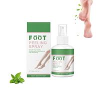 Peele Foot Spray, Peele Instant Foot Peeling Spray, elimine instantáneamente la piel muerta, la máscara de los pies exfoliante para el verano, hidrato y nutre, exfolia la piel seca y áspera (1)