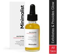 Verem Minimalista 32% AHA PHA BHA Solución Peeling para piel brillante, textura suave y limpieza de poros | Exfoliante facial o peeling de fin de semana | 30 ml (paquete de 1)