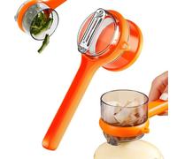 Peeling Knfe With Storage Box, Multi-Function Peelers with Storage Box Detachable Vegetable Peeler Anti-Slip for Carrot Potato Cucumber, Special Kitchen Peeling Knfe Set