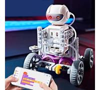 peenwin Kit de Robótica Stem programable con Montaje Modular, 402 Experimentos (24 Programación), +490 Combinaciones, App Bluetooth, Manual a Color, Electrónica Educativa, Juguete Stem, Niños 3+