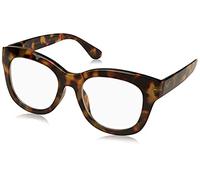 Peepers by PeeperSpecs Gafas de lectura con bloqueo de luz azul de gran tamaño para mujer, Carey, 51