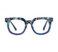 Peepers by PeeperSpecs Oprah's Favorite Women's Showbiz Oversized Blue Light Blocking Reading Glasses - Marine Quartz/Blue +2.25