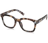 Peepers by PeeperSpecs To The Max - Gafas de lectura cuadradas con bloqueo de luz azul para mujer, azul Quartz, 49 EU