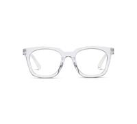 Peepers by PeeperSpecs To The Max Gafas de lectura para mujer, cuadradas, con bloqueo de luz azul, Plata, 49 US