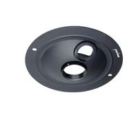 PEERLESS-AV ACC570 Adaptador de techo redondo, negro