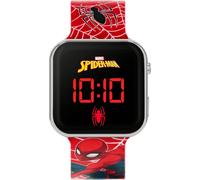 Peers Hardy - Disney Marvel Spiderman Reloj Led Con Correa Roja