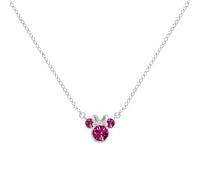 Peers Hardy PH - Sterling Silver 925 16" Minnie Mouse October Cz Necklace/Jewellery