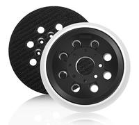 PEESHON 2 Piezas Almohadilla de Lijado 125mm, Almohadillas Repuesto de Lijadora para Bosch GEX125-1AE GEX125-1A ROS10 ROS20VS RS035 PEX220A