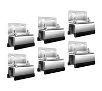 PEESHON Kit de Montaje para Portaequipajes de Techo de Furgoneta, 6 PZS Soportes de Acero Inoxidable 304, Soportes para Paneles Solares Compatibles con Furgonetas ProMaster/Boxer/Ducato/Jumper