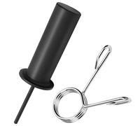 PEESHON Pasador para Máquina de Pesas, Gym Pin, Repuesto de Pasador con Anillo Elástico, Accesorio para Equipos de Fitness en Casa Máquina de Cable (10mm×110mm)