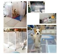 PEET Playpen Dog Pen Pen de Ejercicio Panel de Perros Portátil Gran Panel para Perros Pequeños Cats Pets Adecuados para un Peso Menos 10 Kg 0 9 Es Mejor en Ma 0 9 It of Market 6s